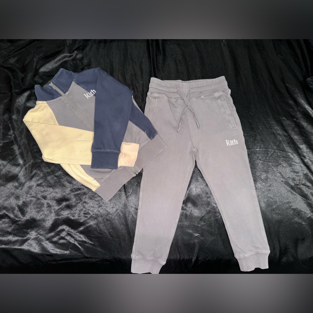 Kids Kith track suit